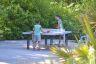 Camping Landes : Une table de ping-pong pour s'entrainer